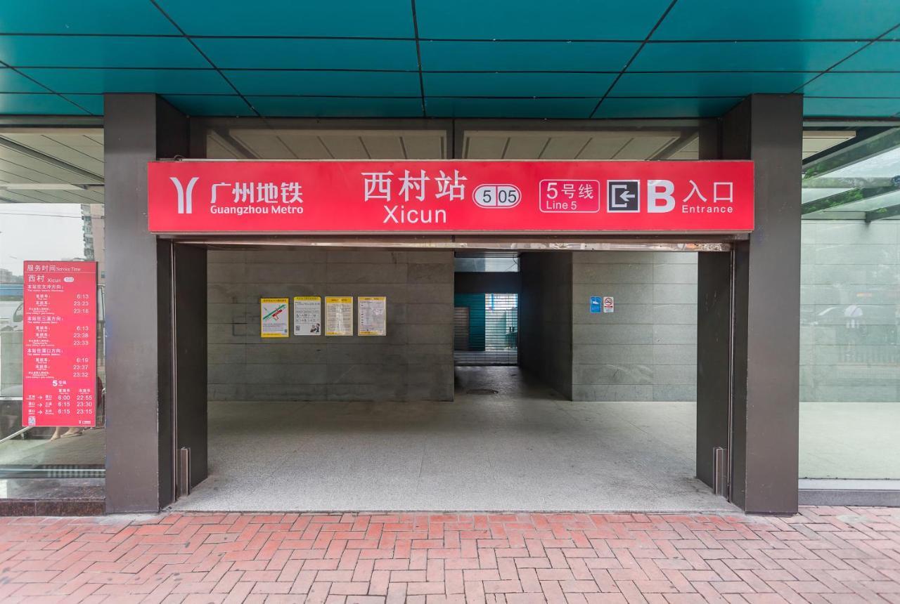 Super 8 Hotel Select Guangzhou Railway Station Xicun Subway Station Exteriér fotografie